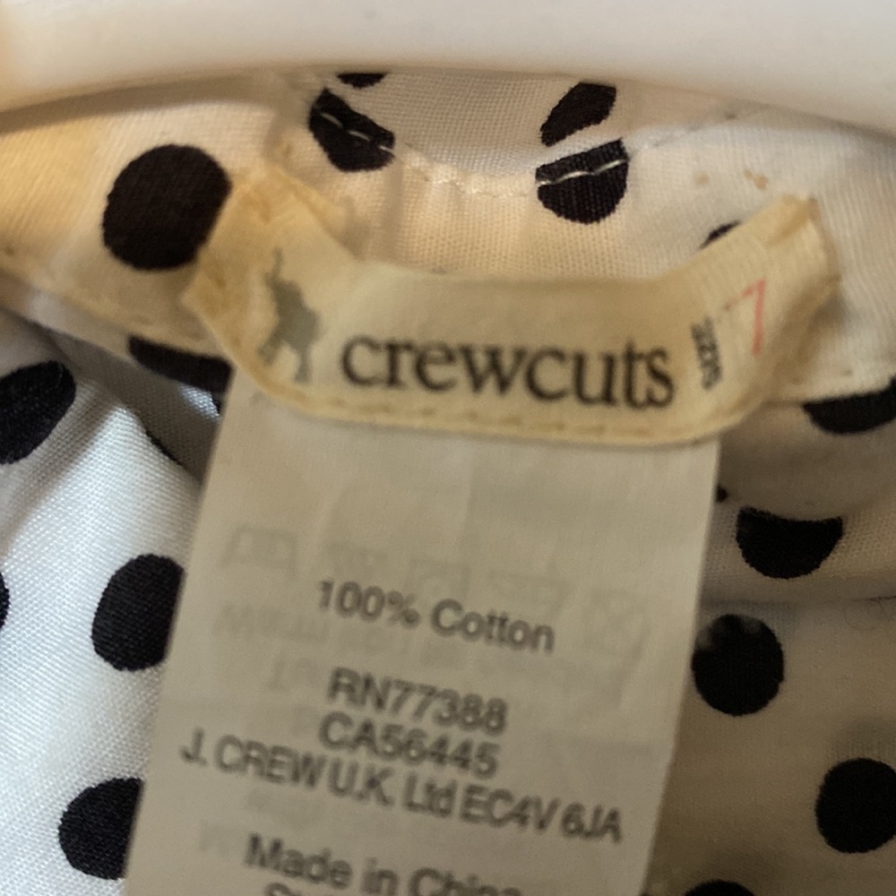 Crew Cuts polka dot button down - Picture 3 of 11
